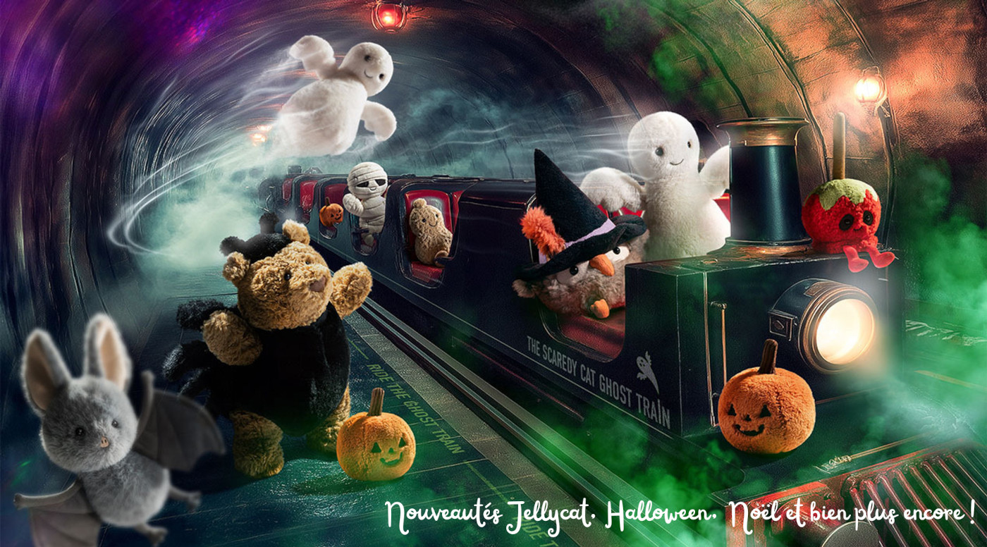 Nouveautés Jellycat Halloween
